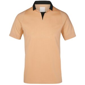 blank polo t-shirt isolated